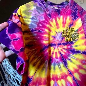 Vintage tie die shirt from 99’